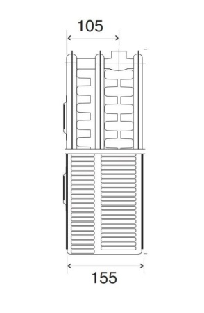Стальной панельный радиатор Тип 33 Kermi FKO 33 400x600
