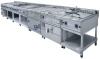 Плита электрическая ABAT ЭП-4ЖШ четырехконфорочная с жарочным шкафом (лицевая нерж, серия 900)