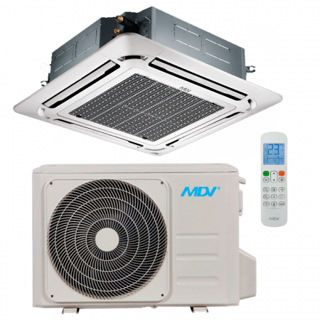 Кассетный кондиционер Mdv MDCA4-18HRN1/MDOU-18HN1-L