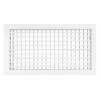Решетка настенная двухрядная SHUFT 2 WA 150x150