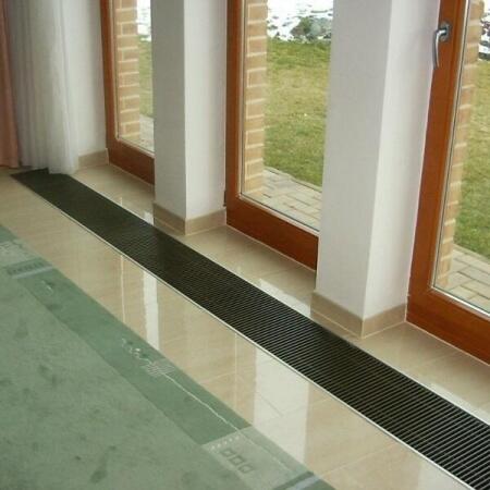 Внутрипольный конвектор длиной свыше 3,1 м КЗТО Бриз 200x120x3300 1то