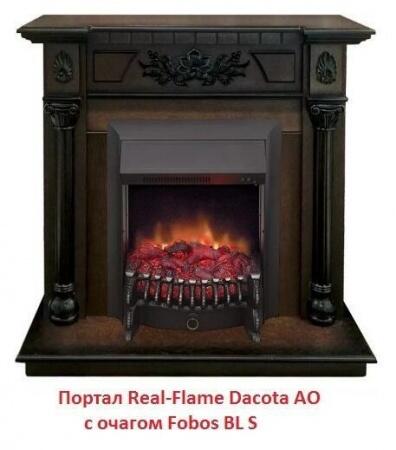 Очаг электрокамина Real-Flame Fobos Lux