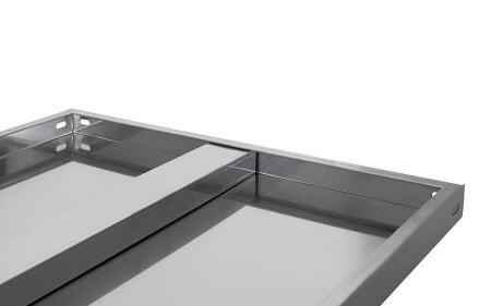 Стеллаж кухонный Luxstahl СР-1800х1200х600/4 нерж