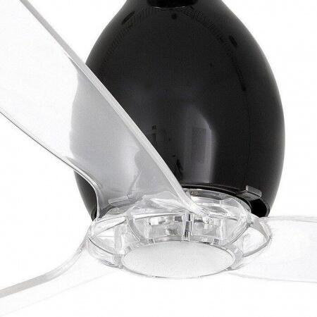 Вентилятор без подсветки Faro Mini Eterfan Shiny Black