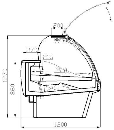 ВТ21-1250 (Диона В21) тепловая мармит