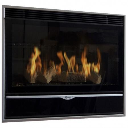 Газовый камин KARMA ELEGANCE 67 Exclusive Slim line 15 silver
