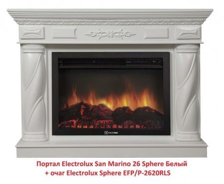 Очаг электрокамина Electrolux Sphere EFP/P-2620RLS