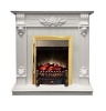 Очаг электрокамина Real-Flame Fobos Lux Brass