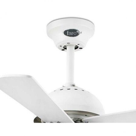 Вентилятор с подсветкой Faro VENETO BLANCO