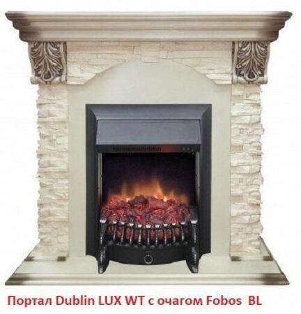 Очаг электрокамина Real-Flame Fobos Lux