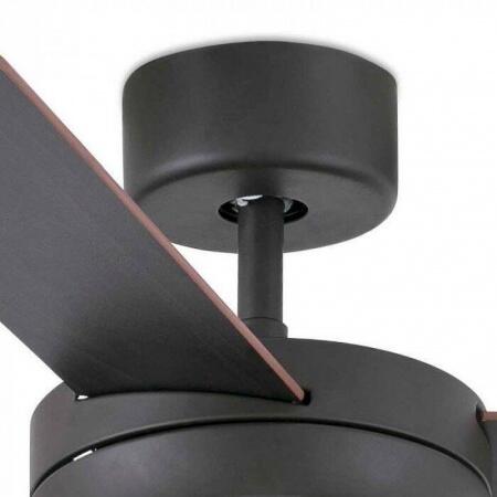 Вентилятор с подсветкой Faro Feroe Marron