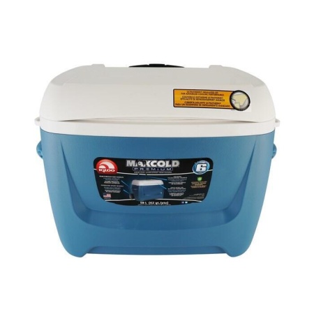 Термоэлектрический автохолодильник Igloo Maxcold 62 Roller blue
