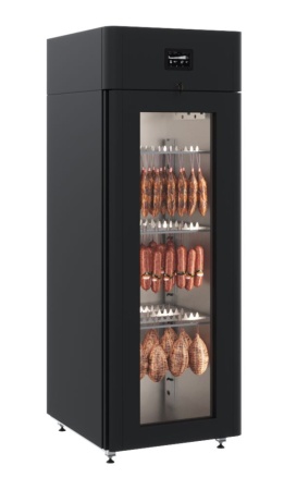 Шкаф холодильный Polair CS107 Salami black