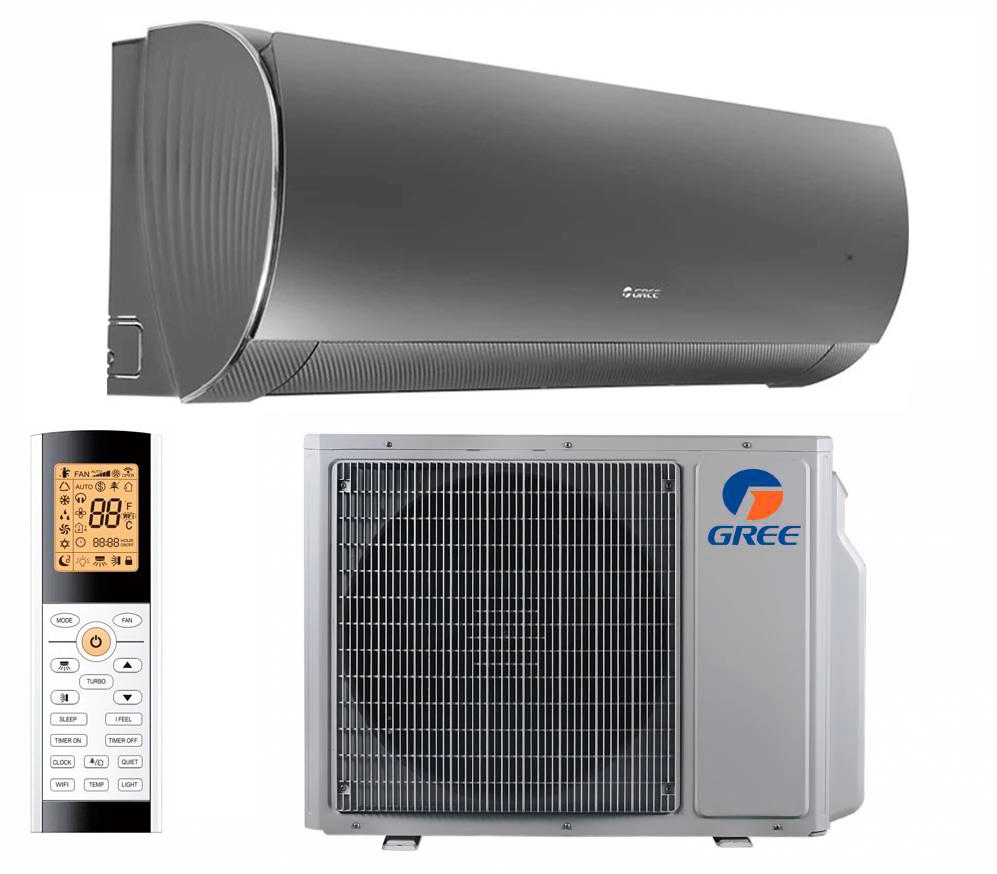 Кондиционер Gree Lyra Inverter R32 black GWH24ACE-K6DNA1I (LCLH)