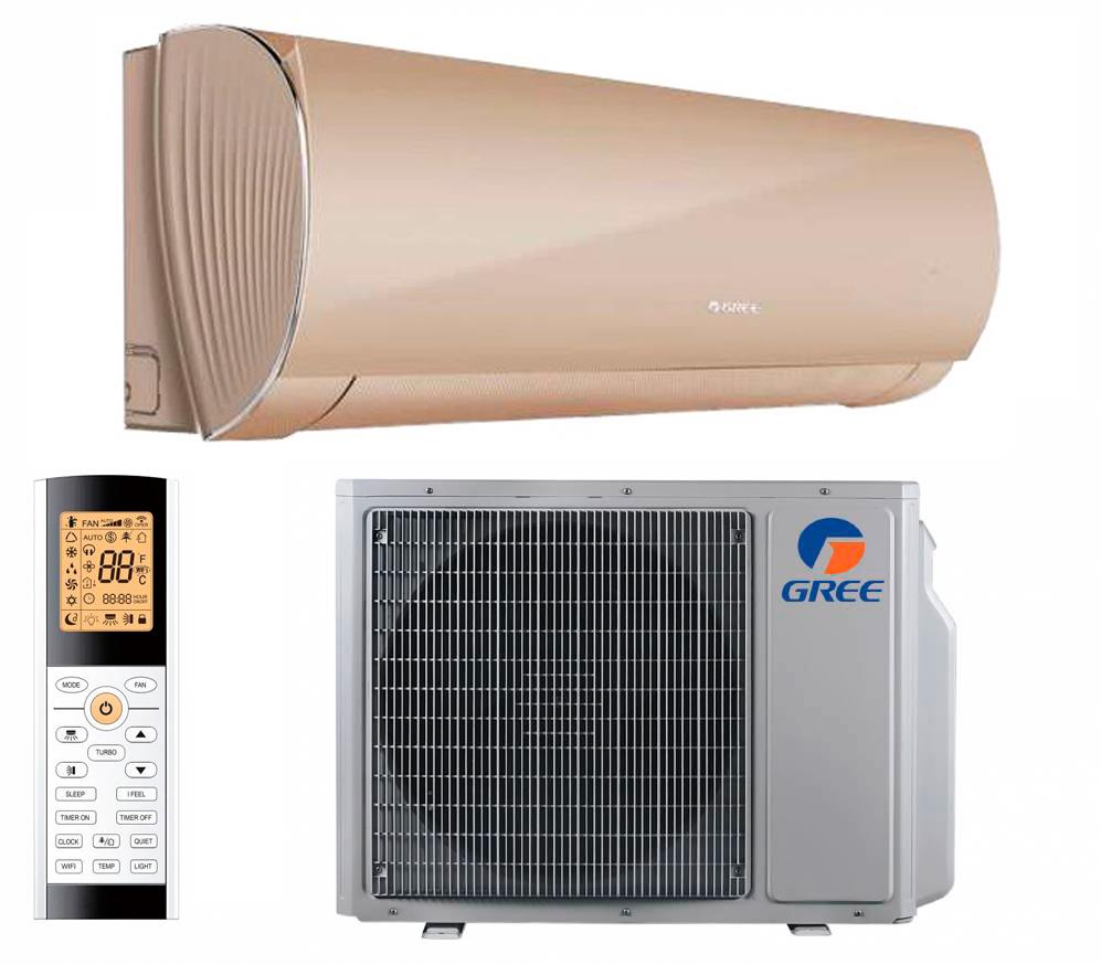Кондиционер Gree Lyra Inverter R32 champagne GWH09ACC-K6DNA1F Кондиционер Gree Lyra Inverter R32 champagne GWH09ACC-K6DNA1F
